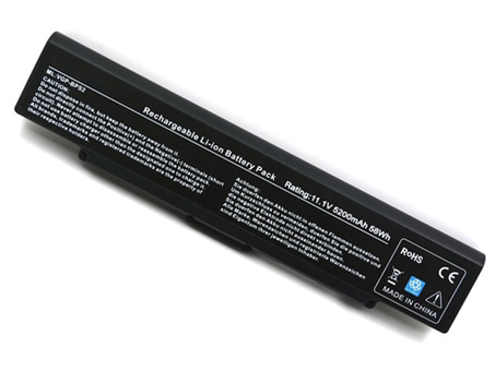 Sony VAIO VGN-FE680G Laptop Battery 6 Cell 11.1V 4800mAh 53Wh